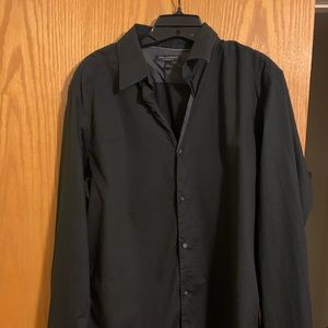 Black classic button down. Banana republic